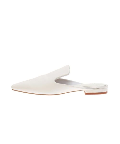 ELENDEEK（エレンディーク）の「シェルターミュール（パンプス・レディース・オフホワイト/ブラック/ブラウン・37/38）」の20枚目の写真