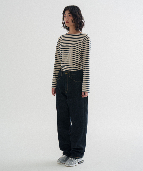 PORTABLE SOCIETY CLUB(ピーエスシー)の「スタンダードワイドストレートセルビッジデニムパンツ_ブルー(デニムパンツ・メンズ・その他・X-LARGE/SMALL/MEDIUM/LARGE)」の13枚目の写真