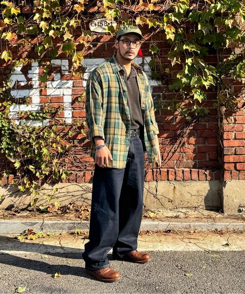 PORTABLE SOCIETY CLUB(ピーエスシー)の「スタンダードワイドストレートセルビッジデニムパンツ_ブルー(デニムパンツ・メンズ・その他・X-LARGE/SMALL/MEDIUM/LARGE)」の10枚目の写真