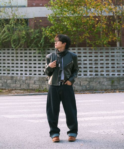 PORTABLE SOCIETY CLUB(ピーエスシー)の「スタンダードワイドストレートセルビッジデニムパンツ_ブルー(デニムパンツ・メンズ・その他・X-LARGE/SMALL/MEDIUM/LARGE)」の11枚目の写真