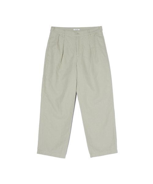 Natural Wide Pants (Olive)