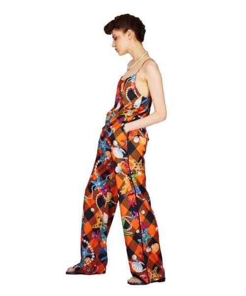 GREEDILOUS（グリディアス）の「オーシャンチェックプリントストリングパンツ（その他パンツ・レディース・その他・SMALL/MEDIUM/LARGE/X-SMALL）」の2枚目の写真