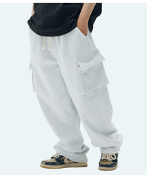 FEELENUFF（フィルイナフ）の「[PRIMATE x FEELENUFF] ROPE CARGO SWEATPANTS ASHGRAY（スウェットパンツ）」