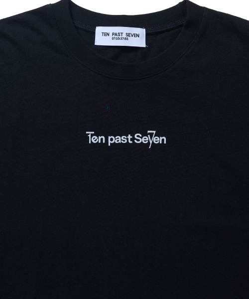 TEN PAST SEVEN(テン ファスト セブン)の「ベーシックロゴ半袖Tシャツ - ブラック(Tシャツ/カットソー・メンズ・その他・SMALL/MEDIUM/LARGE)」の5枚目の写真