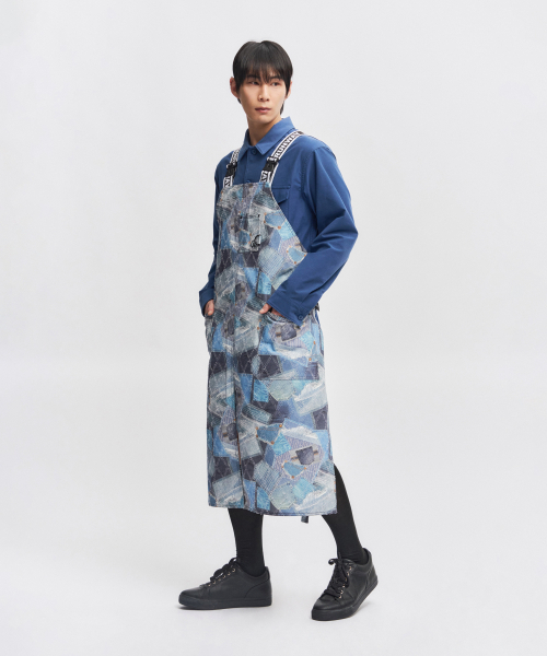 Blue Aging Apron One Piece（エプロン）｜ARWW（エーアールダブリュー