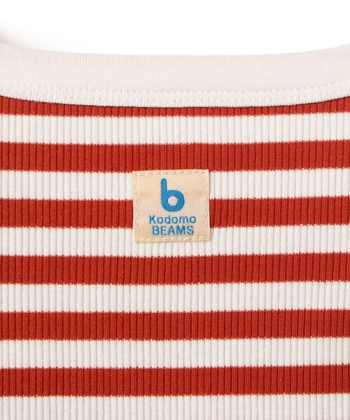 こども ビームス（コドモビームス）の「テレコ ボーダー ショートスリーブ Tシャツ 2026SS（90～140cm）（Tシャツ/カットソー・キッズ・イエロー/サックスブルー/レッド系その他7・140/130/120/110/100/90）」の21枚目の写真