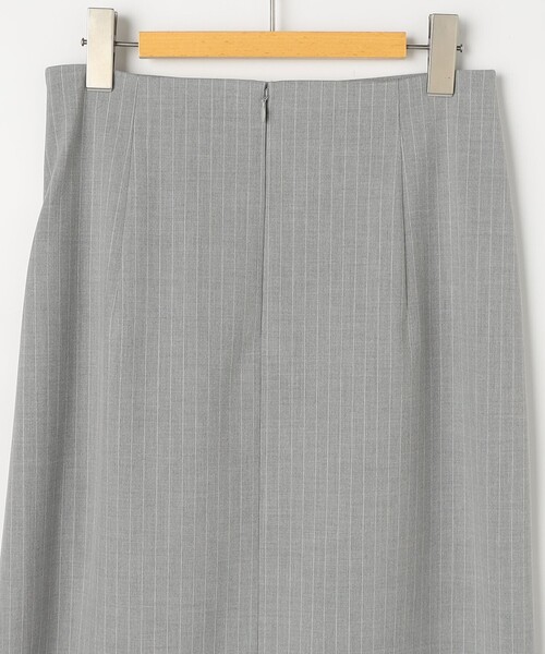 NOLLEY’S Sophi(ノーリーズソフィ)の「ウォッシャブルストライプドレープタイトスカート(スカート・レディース・ブルー系その他6/ブラック系その他・38/36)」の11枚目の写真