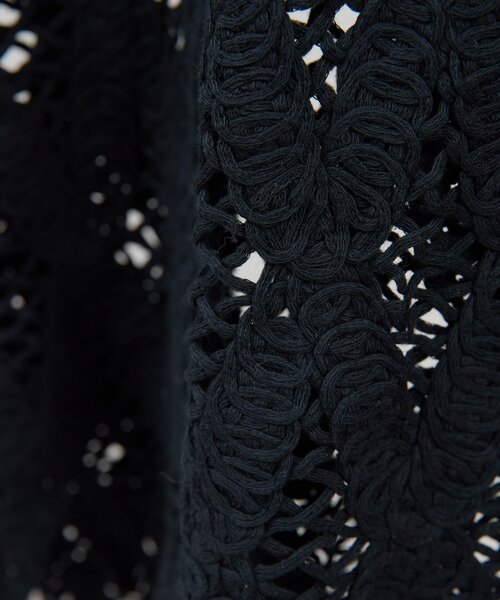 GALLARDAGALANTE(ガリャルダガランテ)の「【2026SS Debut】【Dhritië】【手洗い可】レースプルオーバー(シャツ/ブラウス・レディース・オフホワイト/ブラック・FREE)」の9枚目の写真