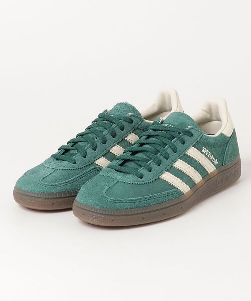 adidas(アディダス)の「adidas/アディダス ハンドボール スペツィアル / Handball Spezial W(スニーカー・レディース・ベージュ/ホワイト/グリーン・23cm/24cm/24.5cm)」の3枚目の写真