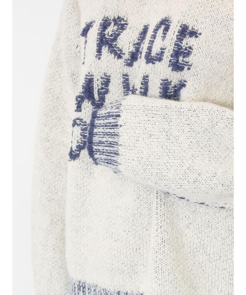 SM2（エスエムツー）の「ループロゴニットプルオーバー（ニット/セーター・レディース・オレンジ/オフホワイト/グレー/ベージュ/パープル・F）」の14枚目の写真