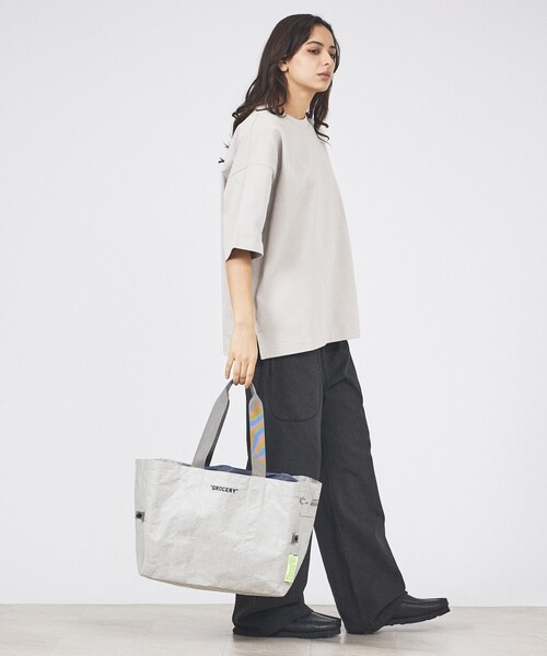 WEEKEND(ER)(ウィークエンダー)の「【WEEKEND(ER)/ウィークエンダー】COOLBAG/GROCERY/クールバッググロサリー/ユニセックス/【WEB限定】(バックパック/リュック・メンズ・ベージュ/グレー・フリー)」の20枚目の写真