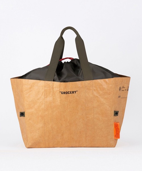 WEEKEND(ER)(ウィークエンダー)の「【WEEKEND(ER)/ウィークエンダー】COOLBAG/GROCERY/クールバッググロサリー/ユニセックス/【WEB限定】(バックパック/リュック・メンズ・ベージュ/グレー・フリー)」の15枚目の写真