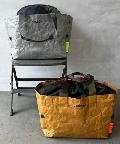 WEEKEND(ER)(ウィークエンダー)の「【WEEKEND(ER)/ウィークエンダー】COOLBAG/GROCERY/クールバッググロサリー/ユニセックス/【WEB限定】(バックパック/リュック・メンズ・ベージュ/グレー・フリー)」の3枚目の写真