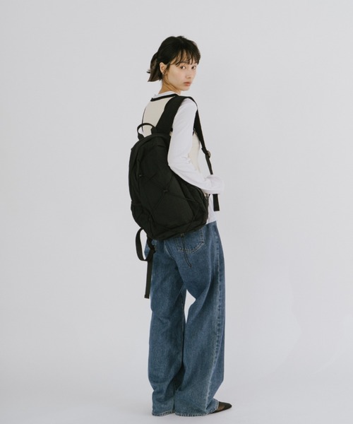 duei(デュイ)の「ベーシックバックパック(バックパック/リュック・レディース・ブラック/グレー・FREE)」の7枚目の写真