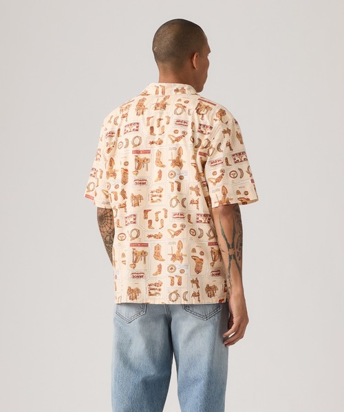 Levi's(リーバイス)の「Levi's/リーバイス サンセットキャンプシャツ スタンダードフィット(シャツ/ブラウス・メンズ・ベージュ・XL/L/M/S)」の8枚目の写真