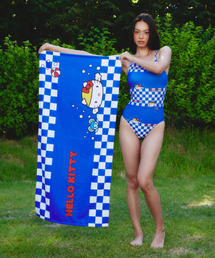 DELIGHTPOOL（ディライトプール）の「I  Love Swimming Beach Towel - Blue（タオル）」