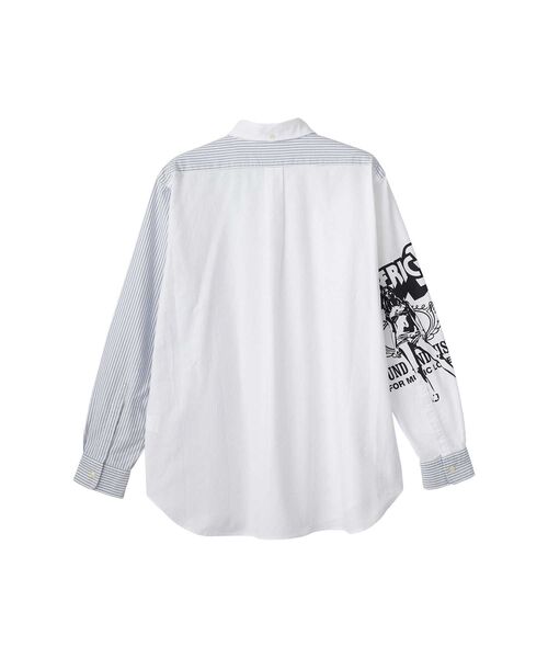 HYSTERIC GLAMOUR(ヒステリックグラマー)の「BAD ASS WHISKY ボタンダウンシャツ(シャツ/ブラウス・メンズ・ブルー系その他/ブラック系その他/ピンク系その他/ホワイト・X-LARGE/LARGE/MEDIUM/SMALL)」の14枚目の写真