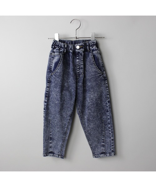 maarook(マルーク)の「接触冷感ハイブリーチデニムロングパンツ(デニムパンツ・キッズ・ネイビー/ブラック・140cm/150cm/160cm/170cm)」の5枚目の写真