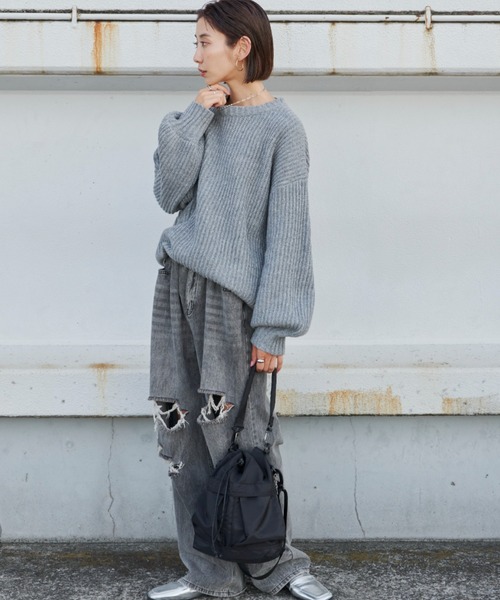 Auntie Rosa Holiday（アンティローザホリデー）の「デニムパンツ（デニムパンツ・レディース・ブルー・MEDIUM）」の8枚目の写真