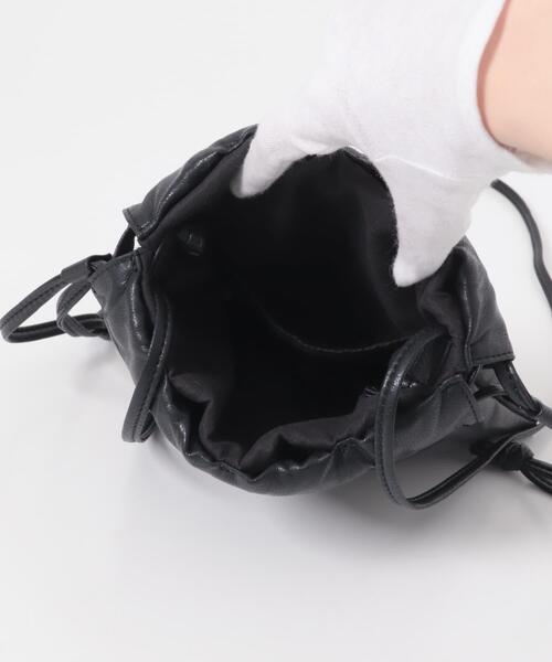 KBF（ケイビーエフ）の「ギャザーデザインミニBAG（ショルダーバッグ・レディース・アイボリー/カーキ/ブラック・ONE）」の21枚目の写真