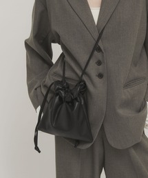 KBF | ギャザーデザインミニBAG(ショルダーバッグ)