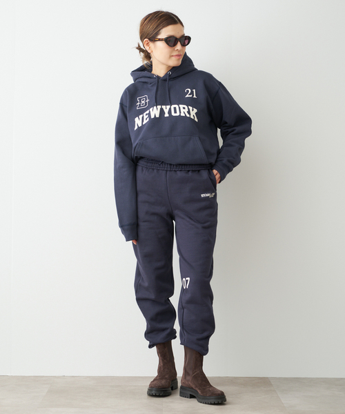 Deuxieme Classe（ドゥーズィエムクラス）の「BTN Logo Hoodie（パーカー・レディース・ネイビー/グレー・FREE）」の17枚目の写真