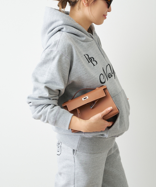 Deuxieme Classe（ドゥーズィエムクラス）の「BTN Logo Hoodie（パーカー・レディース・ネイビー/グレー・FREE）」の19枚目の写真