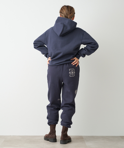 Deuxieme Classe（ドゥーズィエムクラス）の「BTN Logo Hoodie（パーカー・レディース・ネイビー/グレー・FREE）」の4枚目の写真