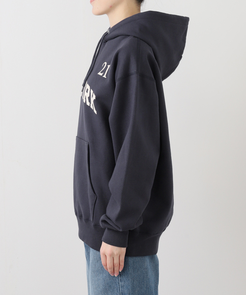 Deuxieme Classe（ドゥーズィエムクラス）の「BTN Logo Hoodie（パーカー・レディース・ネイビー/グレー・FREE）」の6枚目の写真