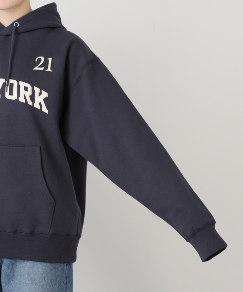 Deuxieme Classe（ドゥーズィエムクラス）の「BTN Logo Hoodie（パーカー・レディース・ネイビー/グレー・FREE）」の8枚目の写真