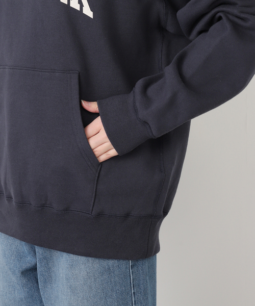 Deuxieme Classe（ドゥーズィエムクラス）の「BTN Logo Hoodie（パーカー・レディース・ネイビー/グレー・FREE）」の9枚目の写真