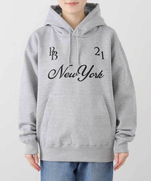 Deuxieme Classe（ドゥーズィエムクラス）の「BTN Logo Hoodie（パーカー・レディース・ネイビー/グレー・FREE）」の14枚目の写真