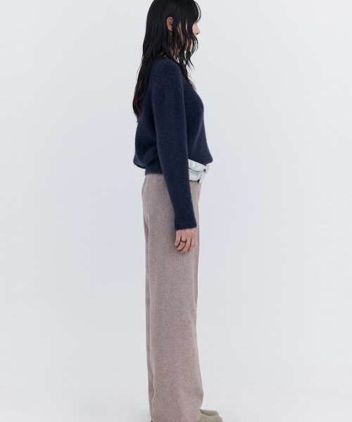 WNDERKAMMER(ブンダーカンマー)の「アルパカブークルニットプルオーバー_ネイビー(ニット/セーター・レディース・その他・ONE SIZE)」の5枚目の写真