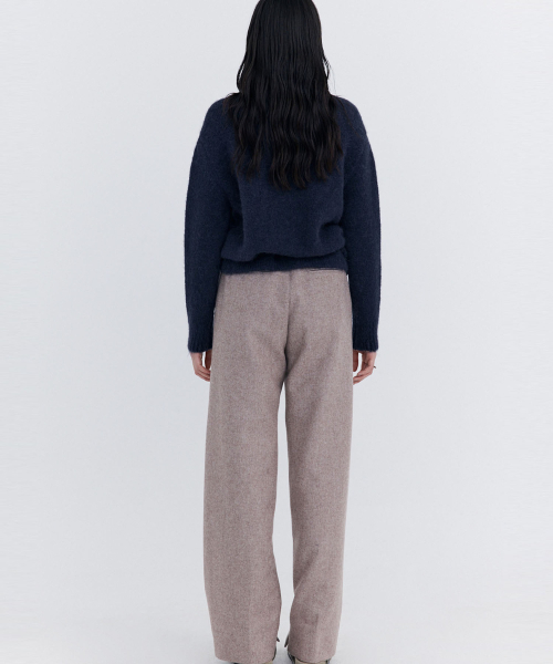 WNDERKAMMER(ブンダーカンマー)の「アルパカブークルニットプルオーバー_ネイビー(ニット/セーター・レディース・その他・ONE SIZE)」の6枚目の写真