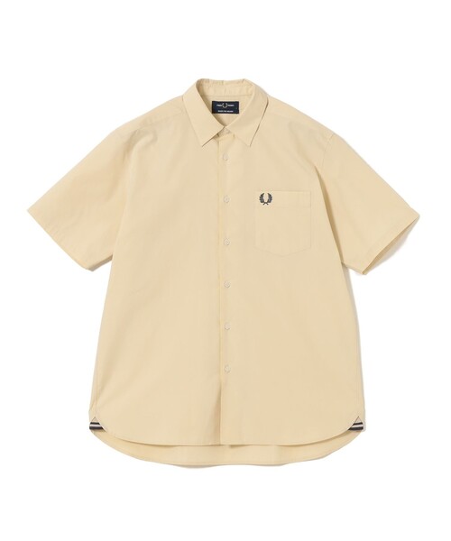 FRED PERRY（フレッドペリー）の「【別注】FRED PERRY / Broad Short Sleeve Shirts（シャツ/ブラウス・メンズ・ホワイト/ナチュラル・SMALL/MEDIUM/LARGE/X-LARGE）」の10枚目の写真