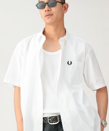 FRED PERRY(�t���b�h�y���[)�́y�ʒ��zFRED PERRY / Broad Short Sleeve Shirts(�V���c/�u���E�X)