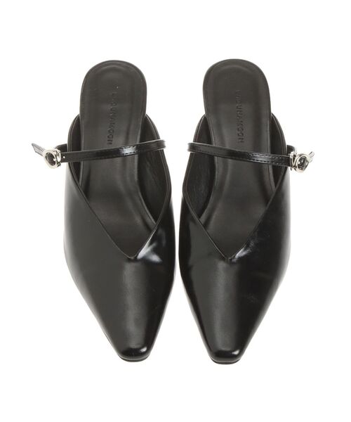 LAGUNAMOON（ラグナムーン）の「MODERNカッティングメタルヒールミュール（パンプス・レディース・ブラック/ミント・MEDIUM/SMALL）」の13枚目の写真