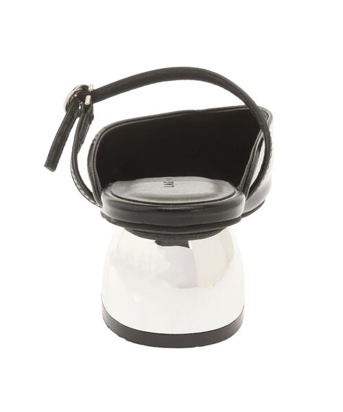 LAGUNAMOON（ラグナムーン）の「MODERNカッティングメタルヒールミュール（パンプス・レディース・ブラック/ミント・MEDIUM/SMALL）」の16枚目の写真