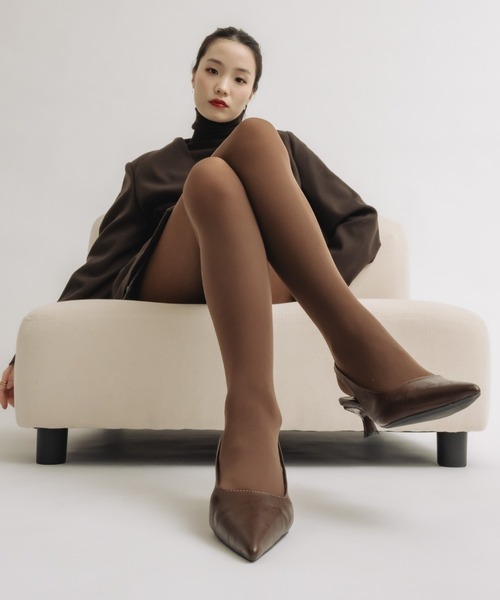 NEUNA（ヌナ）の「クラシックポインテッドパンプス（パンプス・レディース・ブラウン/ブラック・39/38/36）」の18枚目の写真