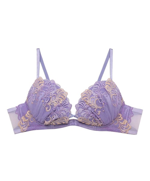 Ravijour(ラヴィジュール)の「アヴェネル ホットリフト ブラ(B~Eカップ)(ブラジャー・レディース・グレー/パープル/グリーン・E70/E65/D75/D70/D65/C75/C70/C65/B75/B70/B65/E75)」の12枚目の写真