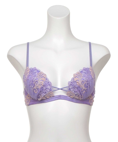 Ravijour(ラヴィジュール)の「アヴェネル ホットリフト ブラ(B~Eカップ)(ブラジャー・レディース・グレー/パープル/グリーン・E70/E65/D75/D70/D65/C75/C70/C65/B75/B70/B65/E75)」の15枚目の写真