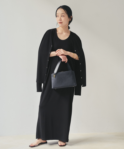 plage（プラージュ）の「Rib  カーディガン（カーディガン/ボレロ・レディース・ベージュ/ブラック・FREE）」の20枚目の写真