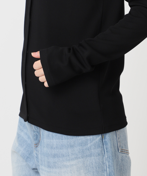 plage（プラージュ）の「Rib  カーディガン（カーディガン/ボレロ・レディース・ベージュ/ブラック・FREE）」の16枚目の写真