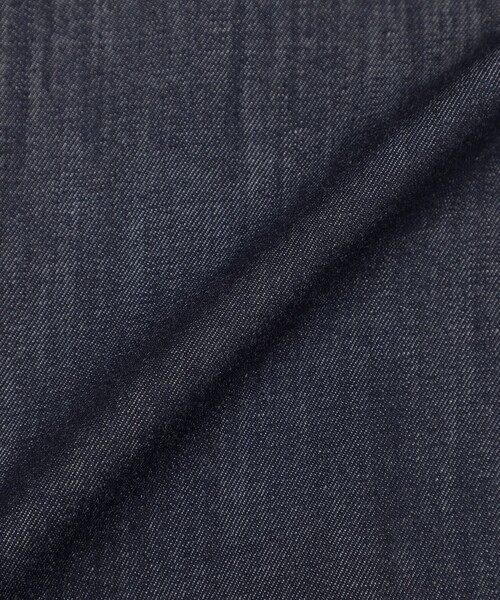S.ESSENTIALS(エスエッセンシャルズ)の「レーヨンストレッチデニムジャケット(デニムジャケット・レディース・ネイビー・38)」の2枚目の写真