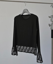 willfully ウィルフリー　トップス　カットソー WILLFULLY（ウィルフリー）の「shirt detail long cuffs cut and sew v