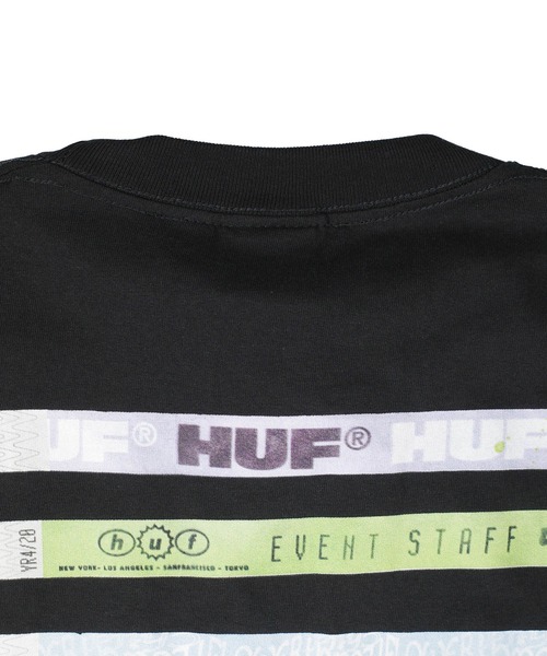 HUF(ハフ)の「【C-HUF3】【HUF/ハフ】ADMISSION TEE TS02457(Tシャツ/カットソー・メンズ・ホワイト/ブラック・X-LARGE/LARGE/MEDIUM/SMALL/XX-LARGE)」の11枚目の写真
