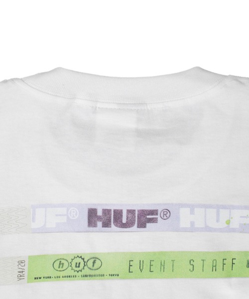 HUF(ハフ)の「【C-HUF3】【HUF/ハフ】ADMISSION TEE TS02457(Tシャツ/カットソー・メンズ・ホワイト/ブラック・X-LARGE/LARGE/MEDIUM/SMALL/XX-LARGE)」の19枚目の写真