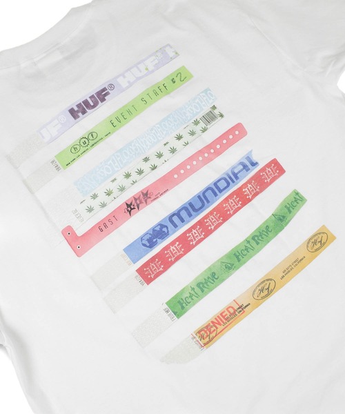 HUF(ハフ)の「【C-HUF3】【HUF/ハフ】ADMISSION TEE TS02457(Tシャツ/カットソー・メンズ・ホワイト/ブラック・X-LARGE/LARGE/MEDIUM/SMALL/XX-LARGE)」の21枚目の写真