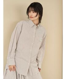 LILY BROWN | Lily Bearレターモチーフバリエシャツ(シャツ/ブラウス)