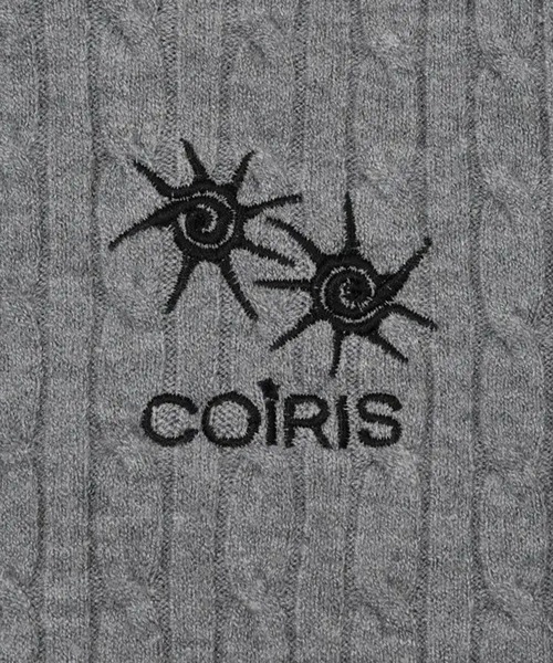 COIRIS_(コイリス)の「◇COIRIS◇ブランド直輸入正規品/エルン Rネック ケーブルニット カーディガン ERN R-NECK CABLE KNIT CARDIGAN(カーディガン/ボレロ・レディース・ブラック/グレー/レッド・FREE)」の18枚目の写真